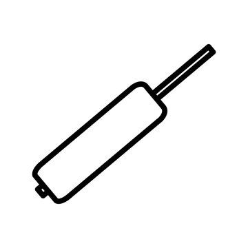 recommend clip art: mop line icon logo vector image