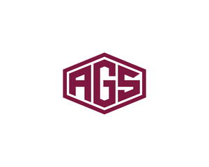 AGS LOGO DESIGN VECTOR TEMPLATE