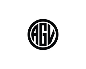 AGV LOGO DESIGN VECTOR TEMPLATE