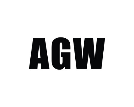 AGW LOGO DESIGN VECTOR TEMPLATE