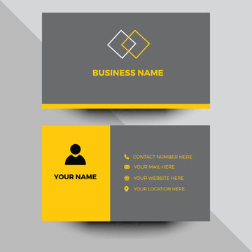 Luxury business card. Design with trendy pattern minimalist business card. Minimal Corporate Business card. Lawyer business card, Doctor business card,