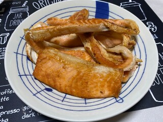 【おうちごはん】鮭ハラス