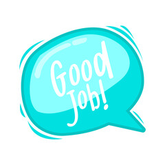 Speech bubble collection colorful. hand draw style