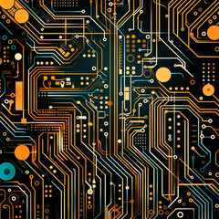 Circuit boards pattern background