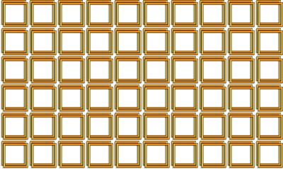 Fototapeta premium Yellow golden wall block, seamless pattern with yellow gold squares block arrange as wall design for fabric printing or wallpaper or background