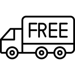 Free Delivery Icon