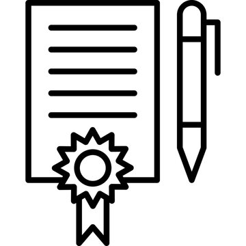 Conclusion Of Contract Icon