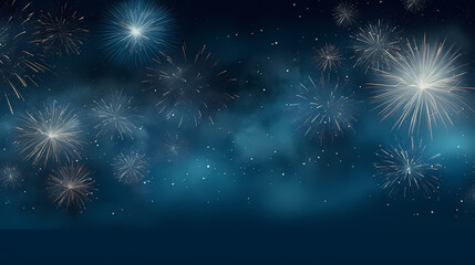 Fireworks background for celebration, holiday celebration concept