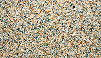 surface of terrazzo floor texture abstract background , top view