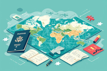 Travel Planning: Planning international leisure travel involves making arrangements for flights, accommodations,