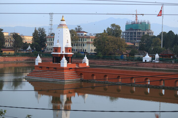 Rani Pokhari in 2023 after restoration in kathmandu
