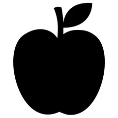 apple icon, vector illustration, simple design, best used for web, banner or presentation