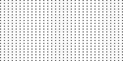 Dotted graph paper with grid.Polka dot pattern, geometric seamless texture for calligraphy drawing or writing.seamless pattern with dots.Grid paper.Blank sheet of note paper, school notebook.Vector il