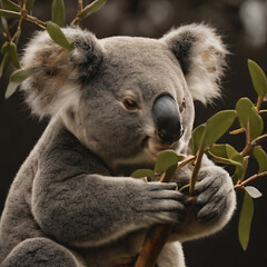 Obraz premium koala bear in tree.save koala 