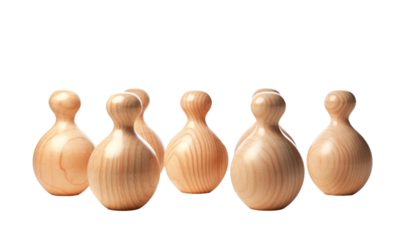 An Elegant Mesopotamian Style Bowling Ball Fit for Kings on White or PNG Transparent Background