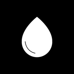 drop water icon logo vector image