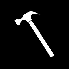 hammer icon logo vector image