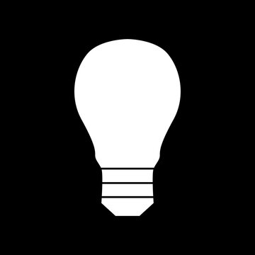 lamp icon logo vector image