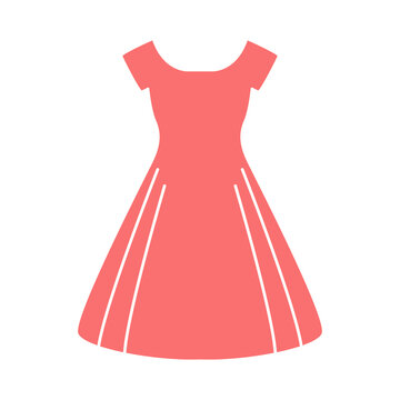 dress icon logo vector image