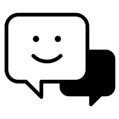 positive feedback emoticon chat