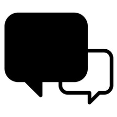 Naklejka premium speech bubble