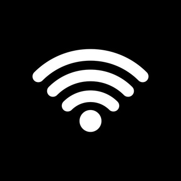 wifi icon logo vector image