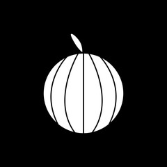 melon icon logo vector image