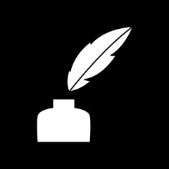 old ballpoint icon logo vector image