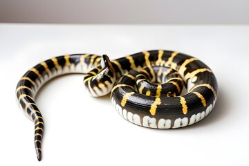 Obraz premium snake on a white background