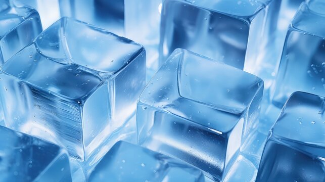 chill cube ice background illustration refreshing drink, cocktail cold, crystal water chill cube ice background