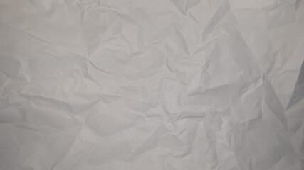 Paper texture big sheet of paper wrinkled crumpled with random creases background - obrazy, fototapety, plakaty