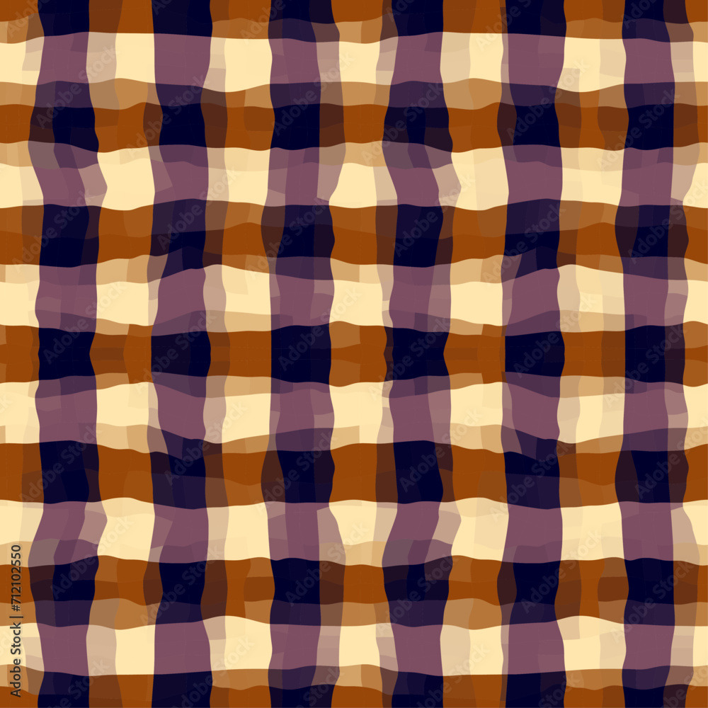 Poster Abstract background seamless pattern.. Classic plaid pattern. Vector image. Herringbone chevron texture.