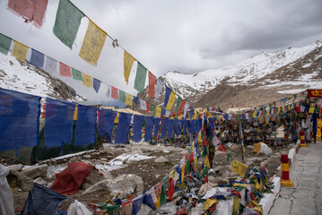 Chang La is a high mountain pass in the Ladakh Range between Leh and the Shyok River valley