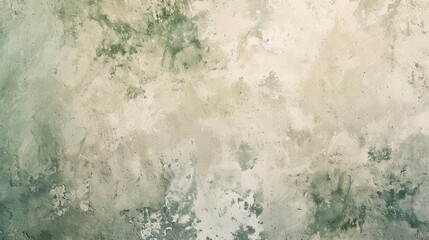 A Grunge Pale Sage Green Background, Elegantly Distressed for a Touch of Vintage Charm