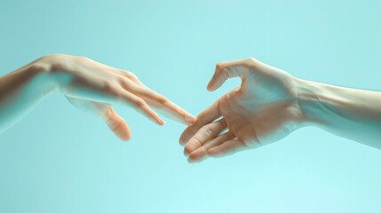 A woman hand and man hand holding. Valentine day