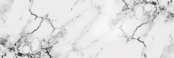 Fototapeta premium panoramic white background from marble stone texture for design