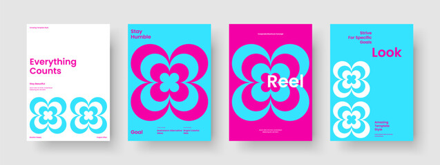 Abstract Book Cover Layout. Creative Flyer Template. Geometric Poster Design. Report. Brochure. Banner. Business Presentation. Background. Handbill. Journal. Advertising. Catalog. Newsletter