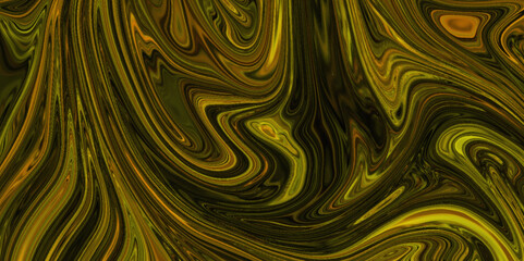 Abstract background of colorful gold liquid liner. Abstract light elegant grey for do floor plan ceramic counter texture tile black, yellow background natural for paper.