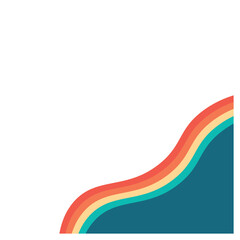 Retro Rainbow Corner