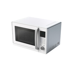 Obraz premium Modern Kitchen Convenience: Compact Microwave Oven