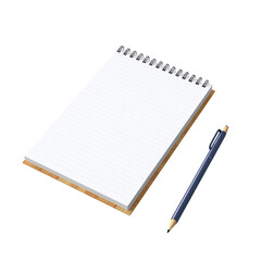 Spiral Notebook and Pen