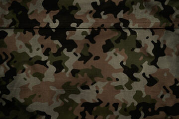 brown jungle camouflage pattern material