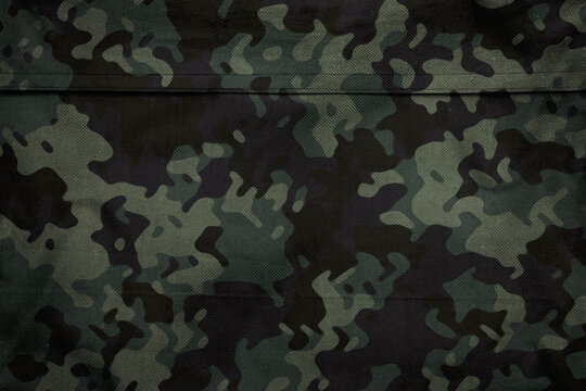 brown jungle camouflage pattern material