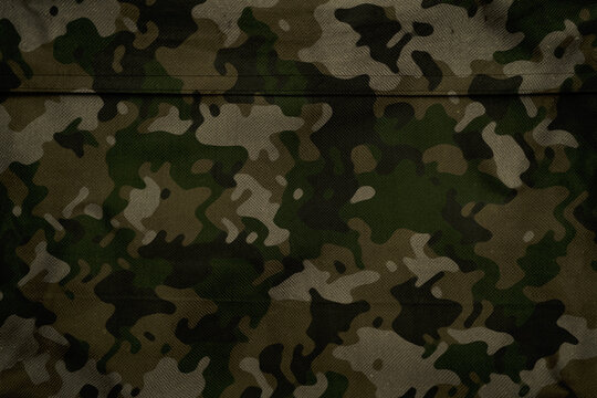 green and brown forest camouflage pattern background