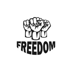 freedom slogan, typography graphic design, vektor illustration, for t-shirt, background, web background, poster and more.