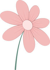 Cute Flower,  nature element vector icon