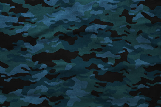 turquoise blue camouflage tarp texture