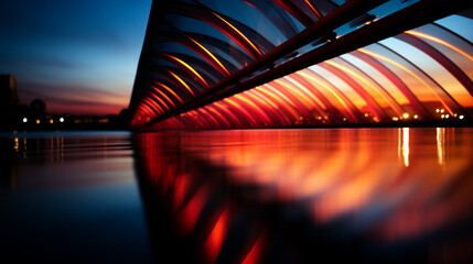 bridge at night