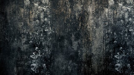 Obraz premium Black grungy texture