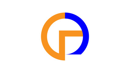 Letter GD logo design template.vector illustration